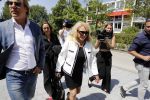 Amsterdam 28 mei 2018
Rechtszaak Patricia Paay tegen Eendevanger en Geen Stijl.nl in rechtbank van Amsterdam. Patricia kwam met haar man Robbert Hinfelaar.