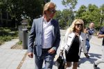Amsterdam 28 mei 2018
Rechtszaak Patricia Paay tegen Geen Stijl en Eendevanger. Patricia kwam met haar man Robbert Hinfelaar naar de rechtbank in Amsterdam. Johan Vlemmix was ook aanwezig.