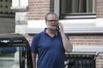 Amsterdam 25 mei 2018
Patrick Stoof bellend op straat.