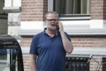 Amsterdam 25 mei 2018
Patrick Stoof bellend op straat.