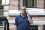 Amsterdam 25 mei 2018
Patrick Stoof bellend op straat.