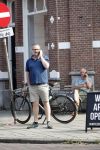 Amsterdam 25 mei 2018
Patrick Stoof bellend op straat.