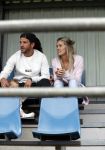 Beverwijk, 2 Juni 2018
Jaarlijks terugkerend voetbaltoernooi Rafael v d Vaart.
Rafael v d Vaart, Estavana Polman en Jesslynn v d Vaart