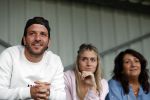Beverwijk, 2 Juni 2018
Jaarlijks terugkerend voetbaltoernooi Rafael v d Vaart.
Rafael v d Vaart en Estavana Polman en Oma v d Vaart