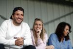 Beverwijk, 2 Juni 2018
Jaarlijks terugkerend voetbaltoernooi Rafael v d Vaart.
Rafael v d Vaart en Estavana Polman en Oma v d Vaart