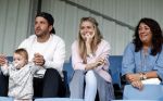 Beverwijk, 2 Juni 2018
Jaarlijks terugkerend voetbaltoernooi Rafael v d Vaart.
Rafael v d Vaart en Estavana Polman en Oma v d Vaart