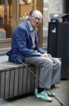Amsterdam 5 juni 2018
Remco Campert op de pc hooftstraat.