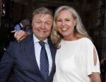 Haarzuilens 6 juni 2018
Opening expositie in kasteel de haar met oa Rene Mioch Annewil Blankers Renee Soutendijk en Willeke v Ammelrooij. Rene met Monique Collignon