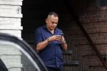 Amsterdam 22 mei 2018
Robert halewijn met mobiel en biro karretje