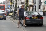 Amsterdam 25 mei 2018
Robert Jensen stapt uit zijn Mercedes 500 SL