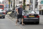Amsterdam 25 mei 2018
Robert Jensen stapt uit zijn Mercedes 500 SL