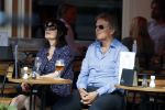 Amsterdam 23 mei 2018
Robert en Roos ten Brink op terras in Amsterdam zuid