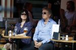 Amsterdam 23 mei 2018
Robert en Roos ten Brink op terras in Amsterdam zuid