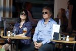 Amsterdam 23 mei 2018
Robert en Roos ten Brink op terras in Amsterdam zuid