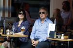 Amsterdam 23 mei 2018
Robert en Roos ten Brink op terras in Amsterdam zuid