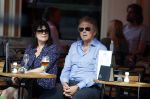 Amsterdam 23 mei 2018
Robert en Roos ten Brink op terras in Amsterdam zuid