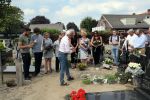 Sint Michielsgestel, 9 Juni 2018
Begraafplaats waar Sandra Reemer een jaar geleden werd begraven.
Herdenkingsdienst