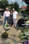 Sint Michielsgestel, 9 Juni 2018
Begraafplaats waar Sandra Reemer een jaar geleden werd begraven.
Herdenkingsdienst