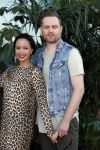 Amsterdam 5 juni 2018
Premiere Jurassic world in het amsterdam theater. Sonja Silva met man Pyke Pos en zoon
