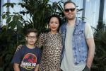 Amsterdam 5 juni 2018
Premiere Jurassic world in het amsterdam theater. Sonja Silva met man Pyke Pos en zoon