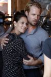 Amsterdam 31 mei 2018
Boekpresentatie Katja Schuurman â€œKatja was Hierâ€ Thijs Romer met vriendin Igone de Jongh