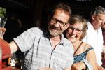 Amsterdam 31 mei 2018
Boekpresentatie Katja Schuurman â€œKatja was Hierâ€ Moeder Thijs Romer met man