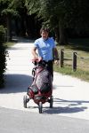 Eemnes 28 mei 2018
Golfwedstrijd ten bate van Warchild met oa Victor Reinier Toine v Peperstraten Mariska v Kolck en Frits Sissing. Kunstenaar Pim Smit maakt samen met victor Reinier een schilderij .