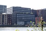 Amsterdam 9 mei 2018 
Xelly Cabau v Kasbergen heeft  appartement 
in dit gebouw aan het IJ in Amsterdam.