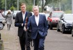 Maarssen Amsterdam 5 juni 2019
Crematie Martine Bijl op zorgvlied in Amsterdam. Andre v Duin met partner Martin