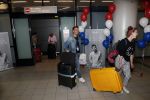 Schiphol  19 mei 2019
Vele fans wachten Duncan Laurence op nadat hij op schiphol is geland . De avond ervoor heeft hij het songfestival gewonnen in israel. Aran Bade