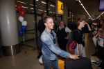 Schiphol  19 mei 2019
Vele fans wachten Duncan Laurence op nadat hij op schiphol is geland . De avond ervoor heeft hij het songfestival gewonnen in israel. Aran Bade