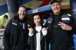 Amsterdam 28 mei 2019
Birgit Schuurman arriveert op een jetski bij cafe de waterkant om daar een gids van Liptonice uit te reiken aan eigenaar van de waterkant.