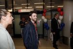 Schiphol  19 mei 2019
Vele fans wachten Duncan Laurence op nadat hij op schiphol is geland . De avond ervoor heeft hij het songfestival gewonnen in israel
