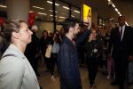 Schiphol  19 mei 2019
Vele fans wachten Duncan Laurence op nadat hij op schiphol is geland . De avond ervoor heeft hij het songfestival gewonnen in israel