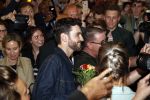 Schiphol  19 mei 2019
Vele fans wachten Duncan Laurence op nadat hij op schiphol is geland . De avond ervoor heeft hij het songfestival gewonnen in israel