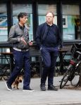 Amsterdam 25 mei 2019
Gerard Spong met partner en hun hondje op de beethovenstraat. Ze rijden in hun Rolls Royce.