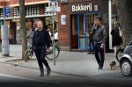 Amsterdam 25 mei 2019
Gerard Spong met partner en hun hondje op de beethovenstraat. Ze rijden in hun Rolls Royce.