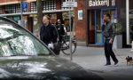 Amsterdam 25 mei 2019
Gerard Spong met partner en hun hondje op de beethovenstraat. Ze rijden in hun Rolls Royce.