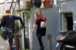 Amsterdam 24 mei 2019
Gigi Ravelli en haar vriend Roger Hodenius bij hun huis.