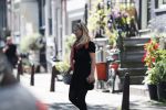 Amsterdam 24 mei 2019
Gigi Ravelli en haar vriend Roger Hodenius bij hun huis.