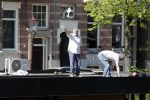 Amsterdam 22 mei 2019
Hans v d Togt is zijn woonark / woonboot compleet aan het verbouwen.