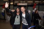 Schiphol  19 mei 2019
Vele fans wachten Duncan Laurence op nadat hij op schiphol is geland . De avond ervoor heeft hij het songfestival gewonnen in israel. Jaap Hilhorst en Koos v Plateringen