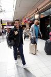 Schiphol  19 mei 2019
Vele fans wachten Duncan Laurence op nadat hij op schiphol is geland . De avond ervoor heeft hij het songfestival gewonnen in israel. Jan Smit met ome Cor