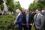 Amsterdam 17 mei 2019
Opening Art Zuid door Jan des Bouvrie. Jan met Michiel Romeyn en Roberto Meyer