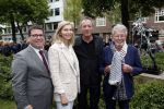 Amsterdam 17 mei 2019
Opening Art Zuid door Jan des Bouvrie. Jan met Michiel Romeyn en Roberto Meyer en Cintha van Heeswijck