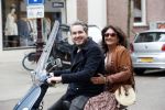 Amsterdam 17 mei 2019
Jelle Feenstra met zijn moeder op vespa scooter.