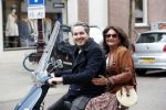 Amsterdam 17 mei 2019
Jelle Feenstra met zijn moeder op vespa scooter.