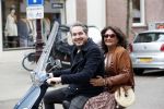 Amsterdam 17 mei 2019
Jelle Feenstra met zijn moeder op vespa scooter.