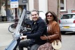 Amsterdam 17 mei 2019
Jelle Feenstra met zijn moeder op vespa scooter.