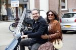 Amsterdam 17 mei 2019
Jelle Feenstra met zijn moeder op vespa scooter.
